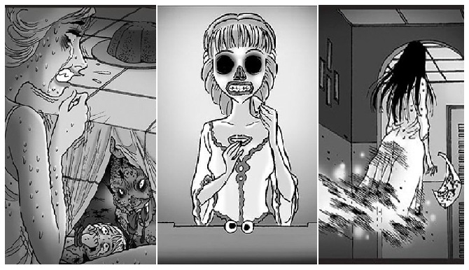 Horor bez jediného slova? 20+ ilustrací z 5 příběhů, ze kterých vás bude mrazit na zádech! Náhledový obrázek