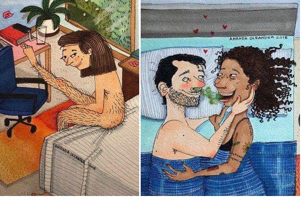 22 opravdu upřímných ilustrací o dlouhodobém vztahu! Máte to taky tak? Náhledový obrázek