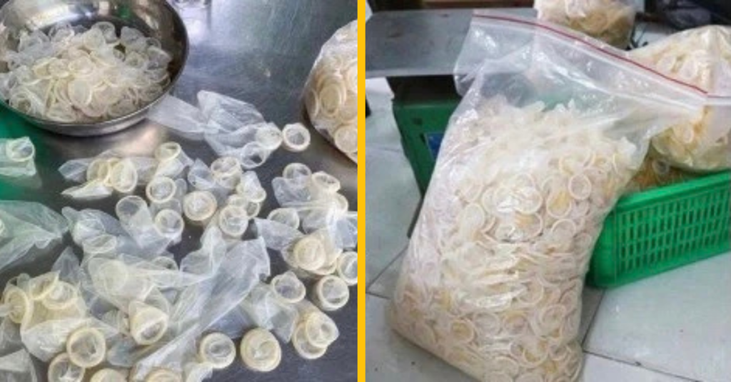 Policejní razie odhalila nelegální firmu, která prodala přes 300 000 použitých kondomů jako nové Náhledový obrázek
