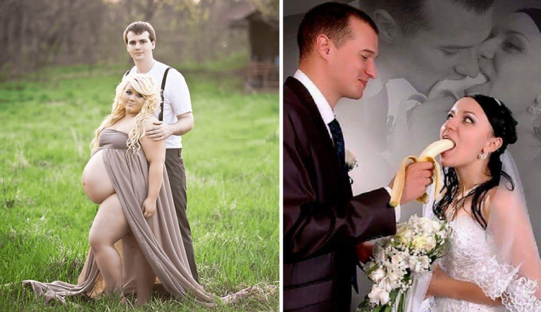 Jak s tím proboha mohli souhlasit? Toto jsou nejhorší svatební fotky novomanželů, které vás šokují Náhledový obrázek