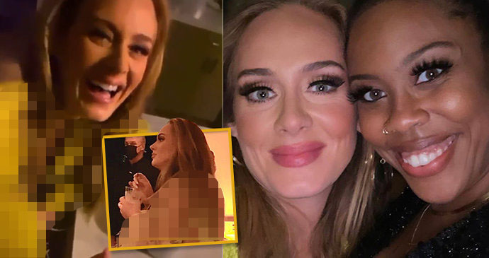 Odvážná Adele se odvázala po večírku na Oscarech! V takovémto „oblečení“ tam dováděla Náhledový obrázek