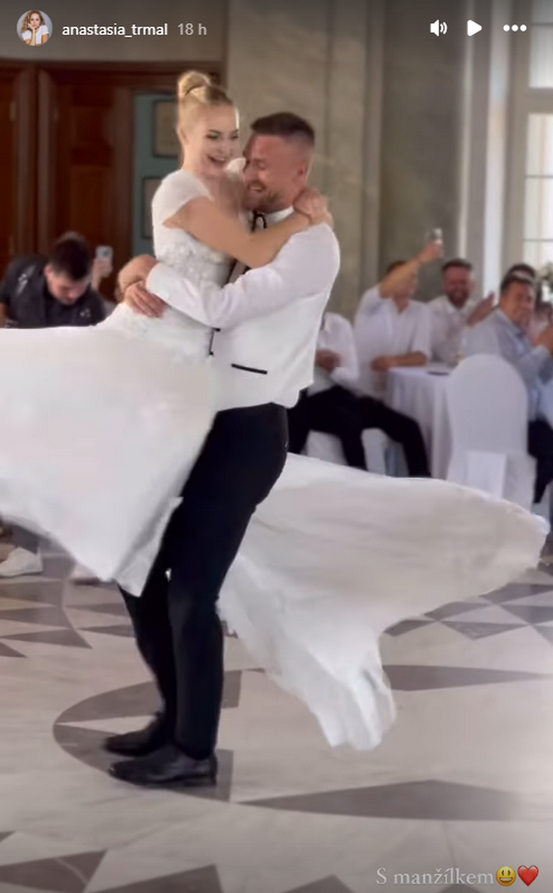 Anastasia Chocholatá a Matouš Trmal / Zdroj: Instagram.com