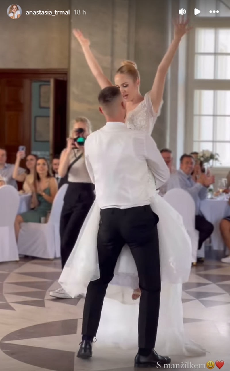 Anastasia Chocholatá a Matouš Trmal / Zdroj: Instagram.com