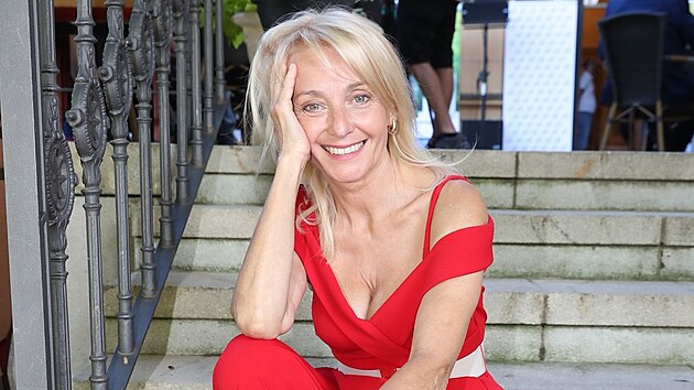 Veronika Žilková (módní přehlídka finalistů soutěže Muž roku, Praha, 8....