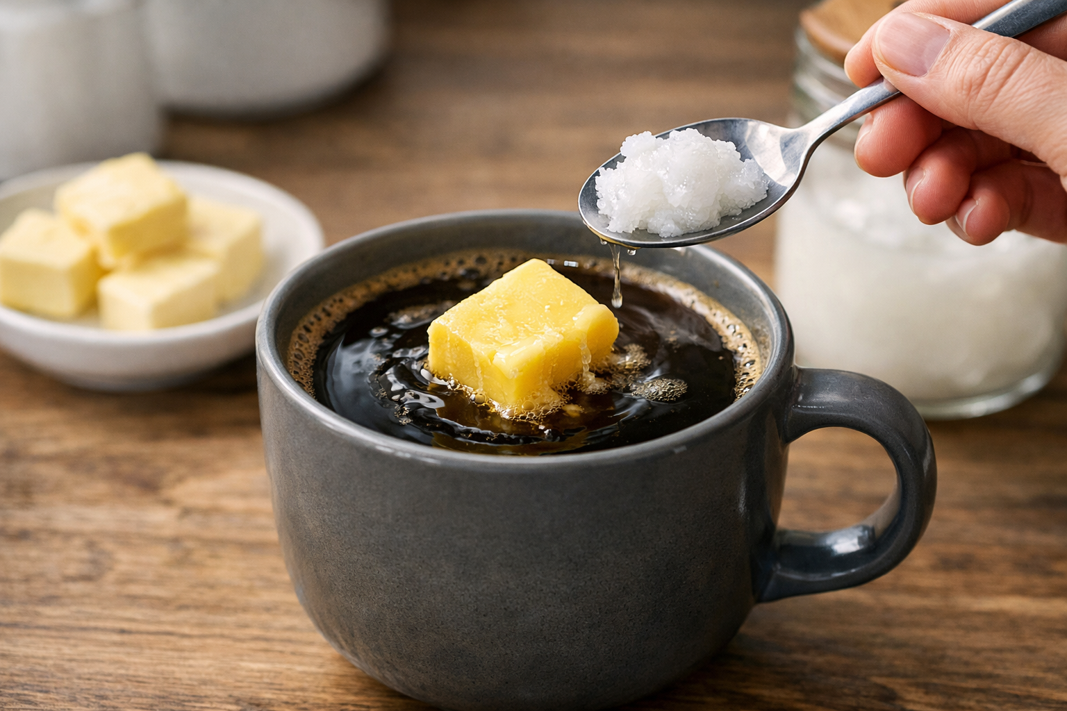 Máslo do kávy kvůli hubnutí? Tenhle neobvyklý recept má ještě jednu přísadu, kterou byste v šálku nečekali! náhledový obrázek