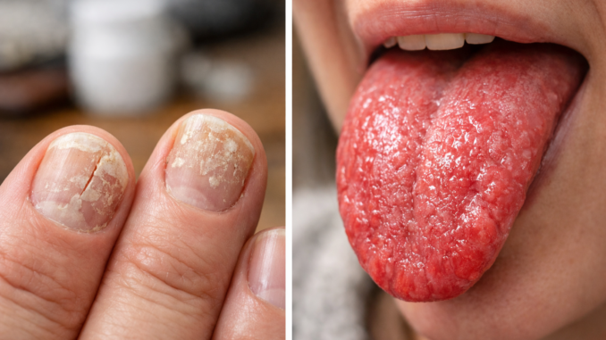 PŮVODNÍ FOTKA U ČLÁNKU ukazovala tohle: Medicínský snímek zobrazuje tři detailní fotografie