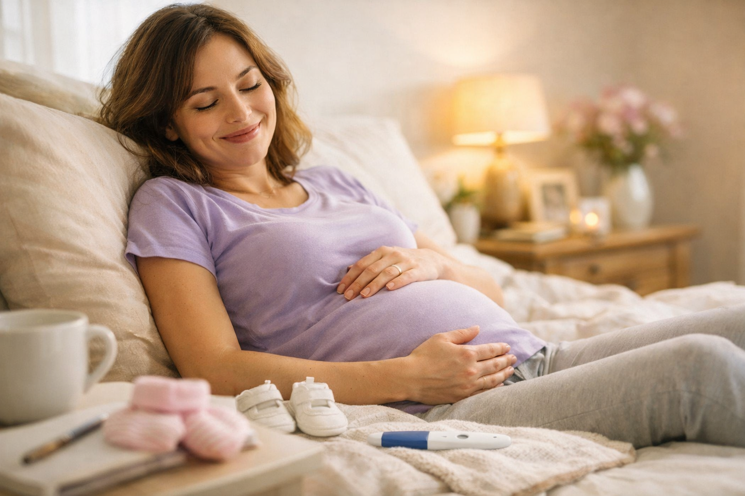 Jste těhotná? Těchto 9 signálů vám může napovědět ještě dřív, než si uděláte těhotenský test Náhledový obrázek