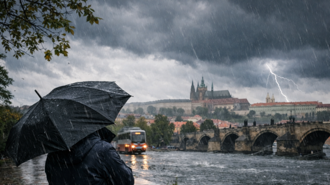 Teplému počasí odzvonilo: přichází ochlazení, vítr a deštivý víkend v celém Česku! Kdy to bude nejhorší a koho se to dotkne nejvíc?